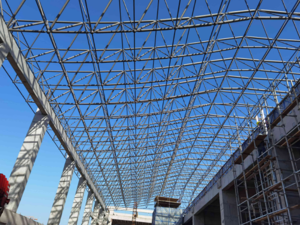 渝中网架加工工艺如何保证质量?
